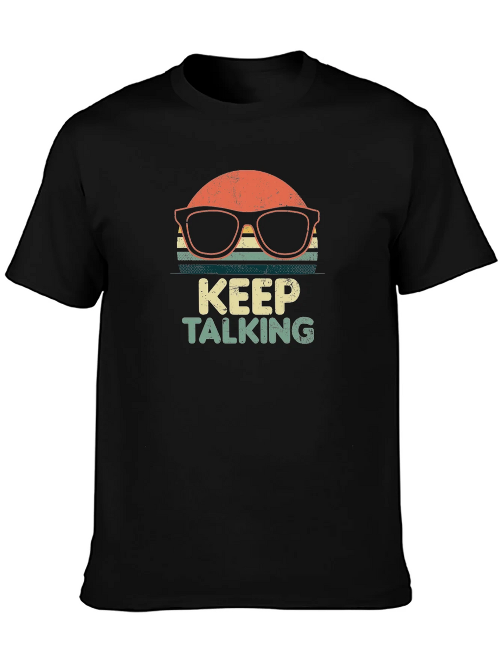Keep Talking Retro Graphic T-Shirt product image 6