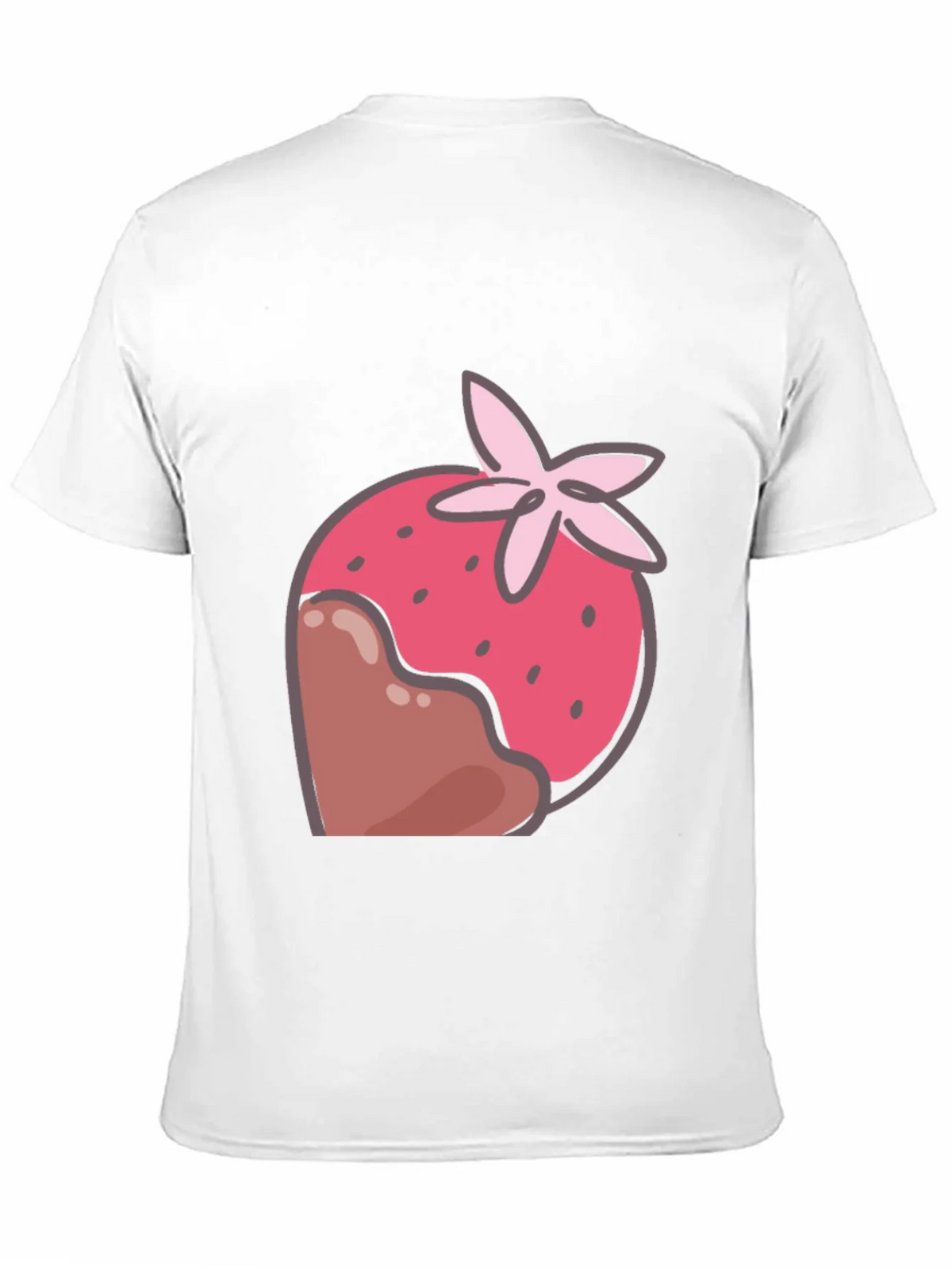 Strawberry Chocolate Dipped T-Shirt product image 2