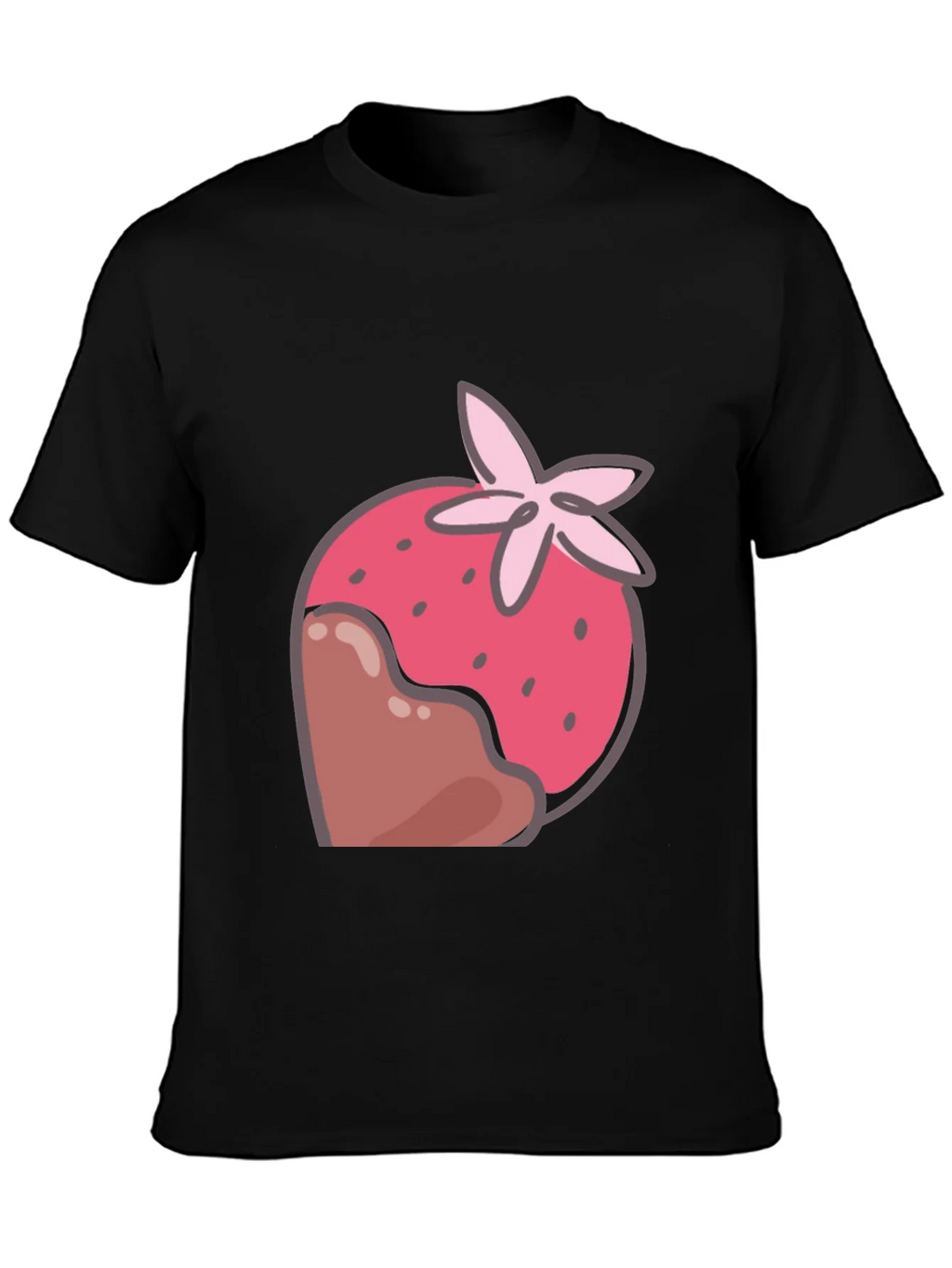 Strawberry Chocolate Dipped T-Shirt product image 6