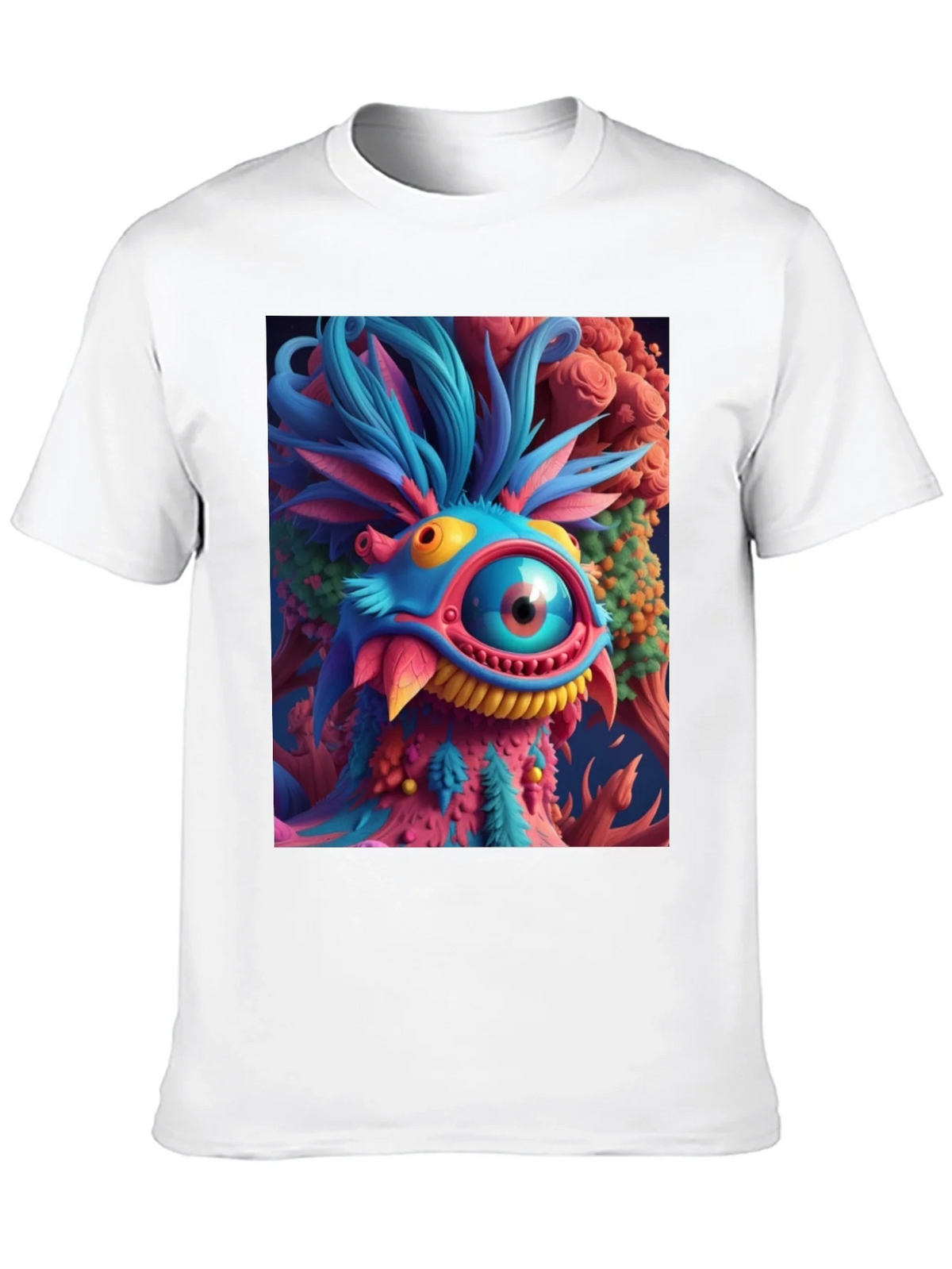 Funky Monster Graphic Tee - Eye-Catching Design product image 12