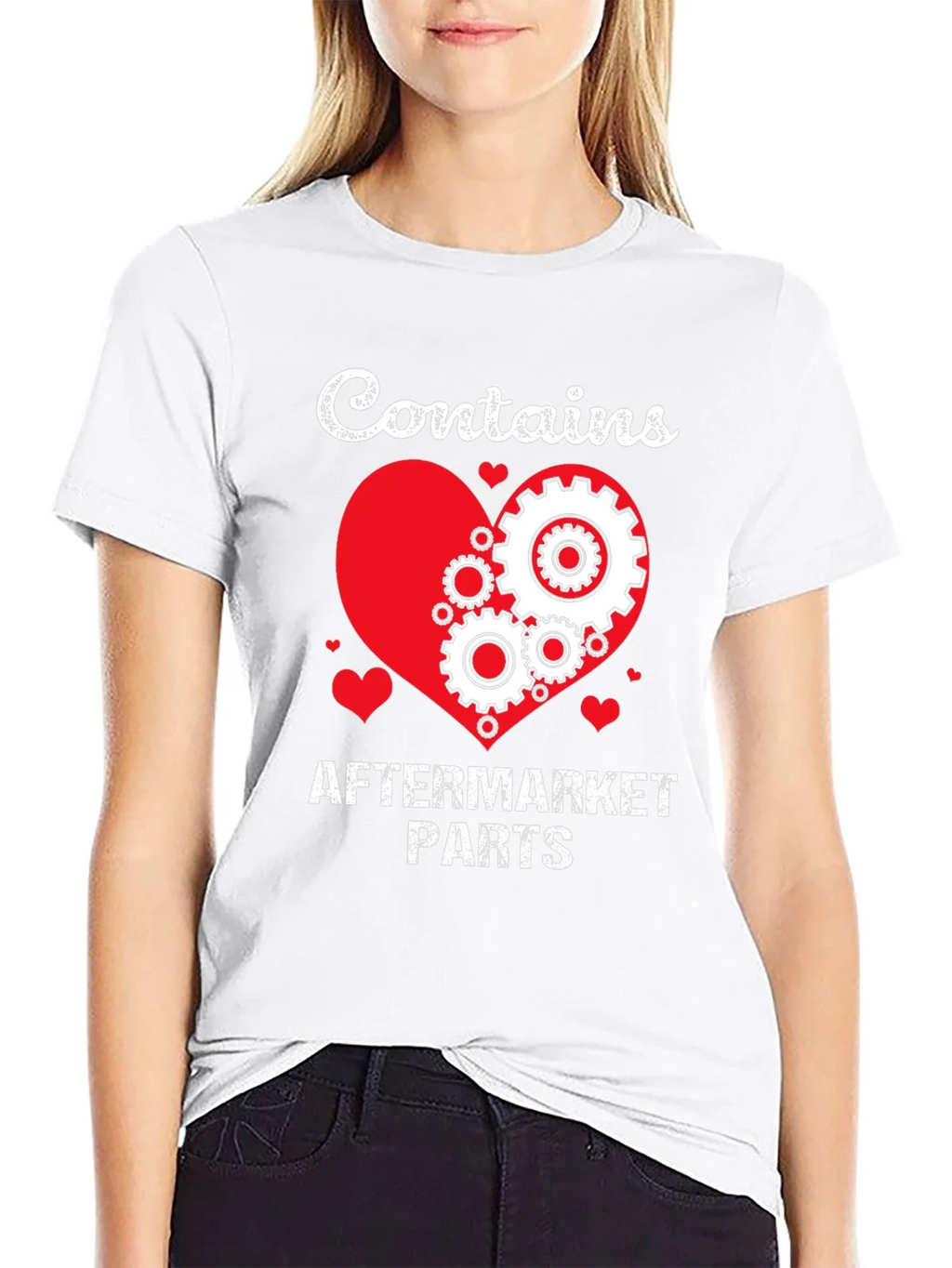 Contains Aftermarket Parts T-Shirt Mechanic Gift Idea product image 11