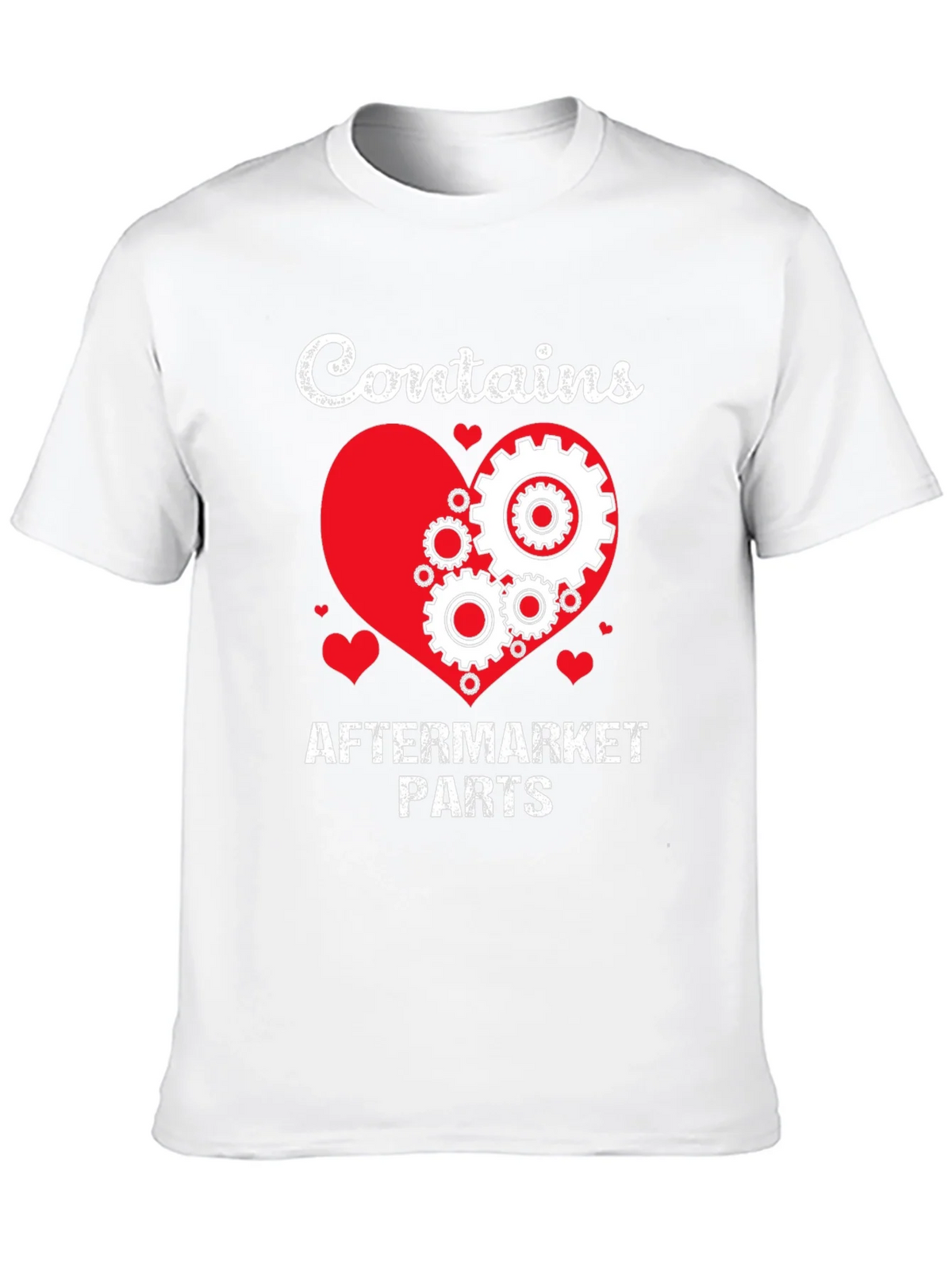 Contains Aftermarket Parts T-Shirt Mechanic Gift Idea product image 12