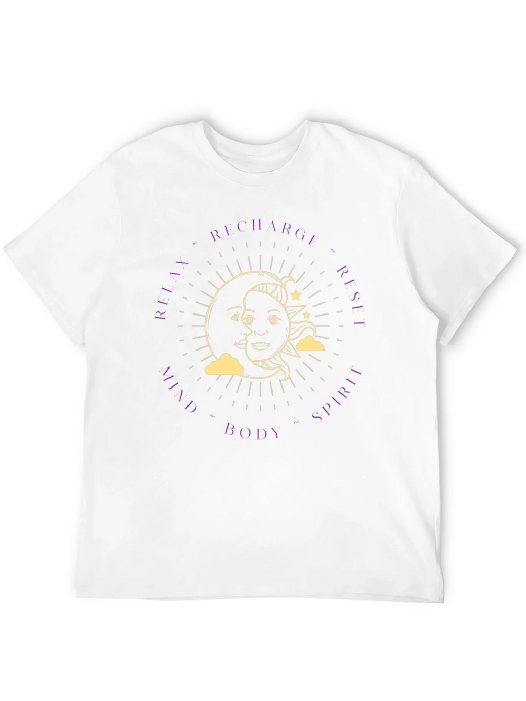 Recharge Mind Body Spirit Graphic Tee product image 3
