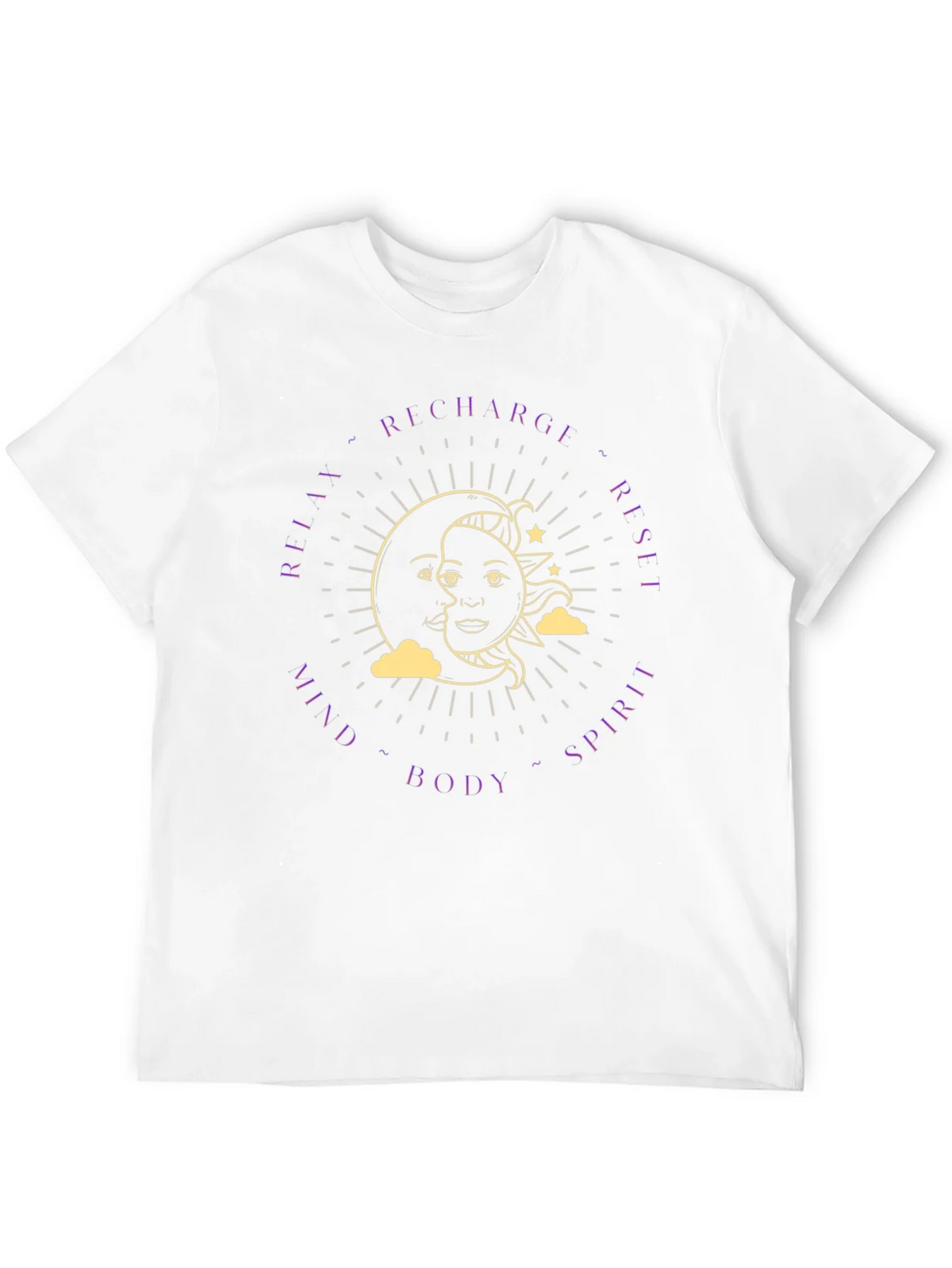 Recharge Mind Body Spirit Graphic Tee product image 3