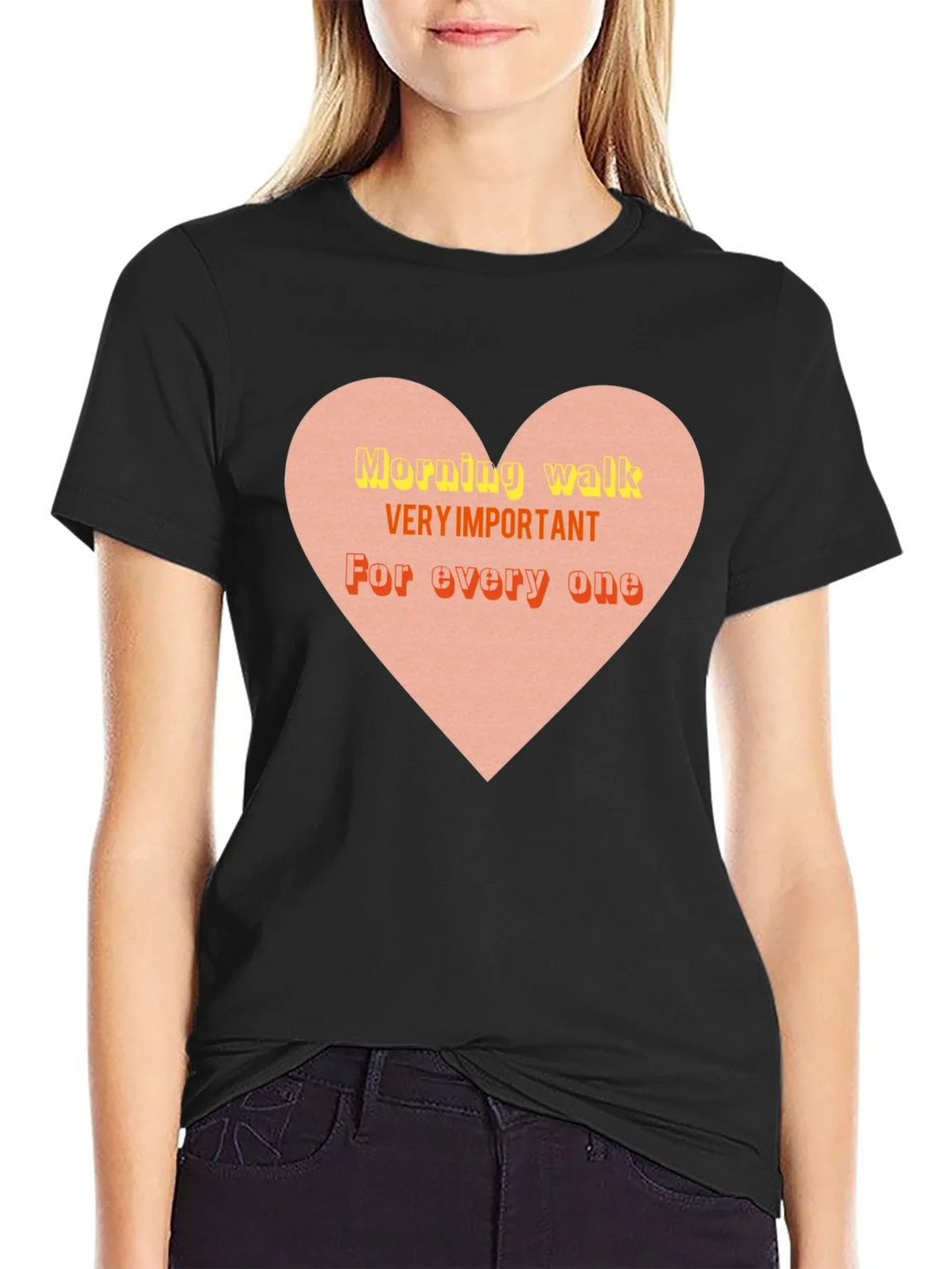 Motivational Heart Graphic T-Shirt product image 5
