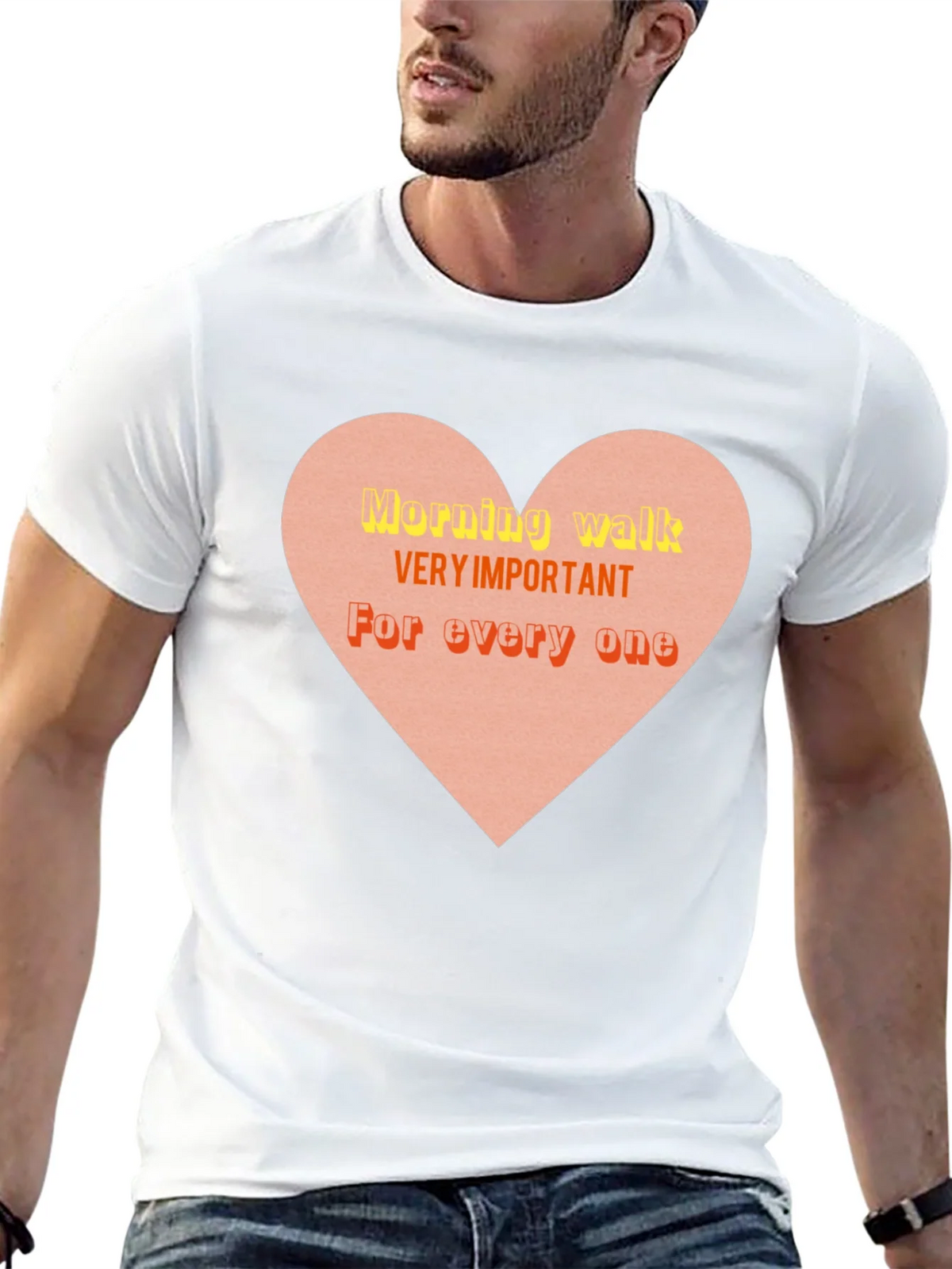 Motivational Heart Graphic T-Shirt product image 4