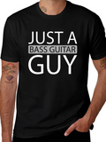 Bass Guitar Guy T-Shirt - Music Lover Tee product image 1