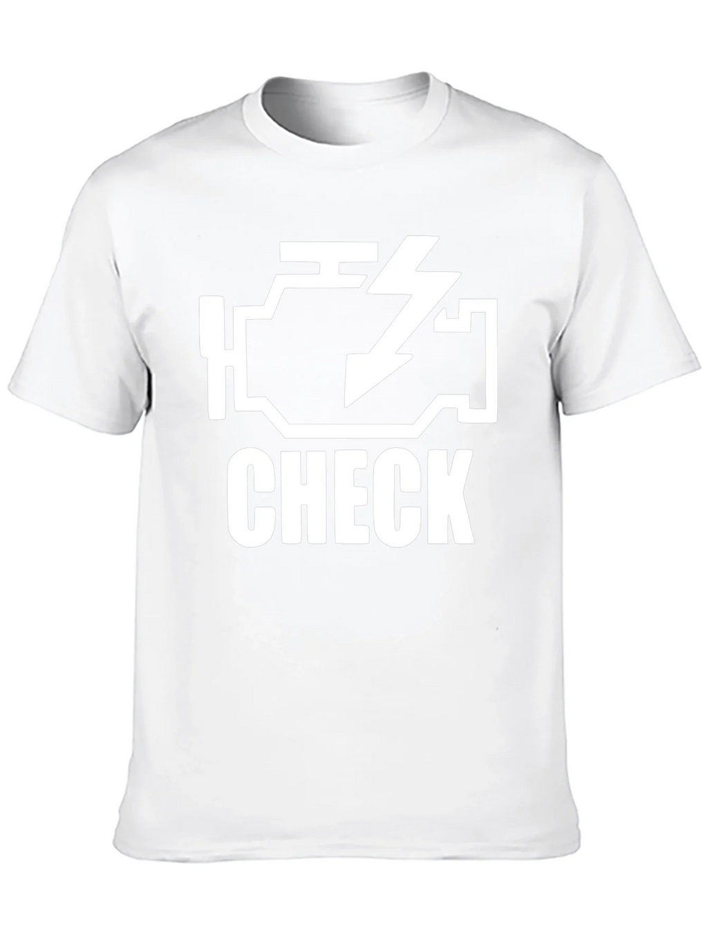 Check Engine Light Black Graphic T-Shirt product image 12