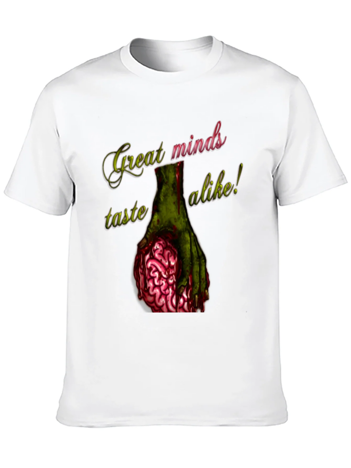 Zombie Brain T-Shirt - Great Minds Taste Alike product image 12