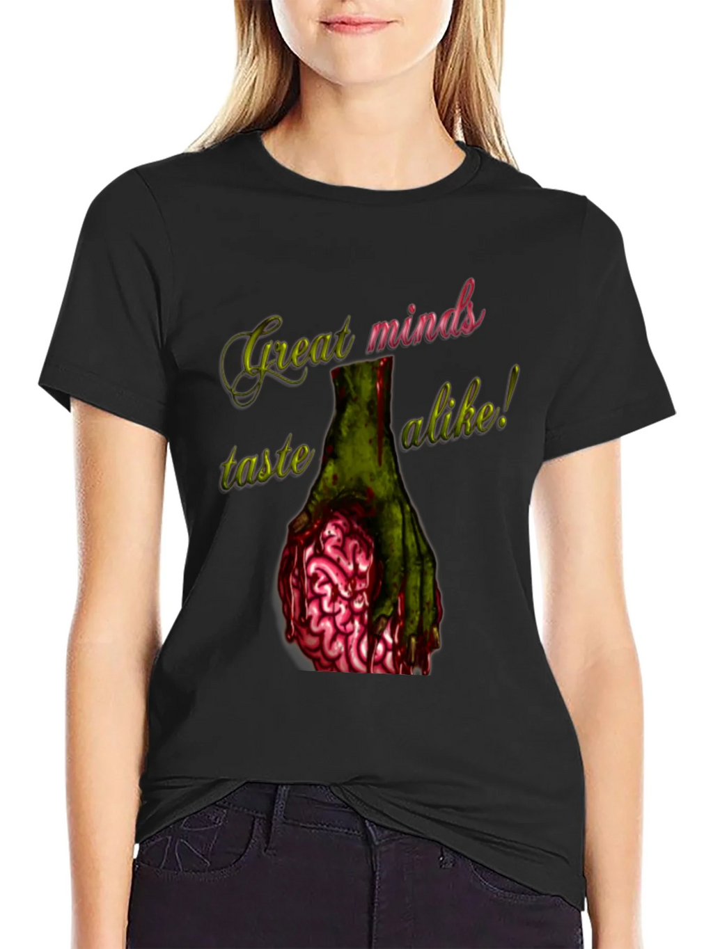 Zombie Brain T-Shirt - Great Minds Taste Alike product image 5