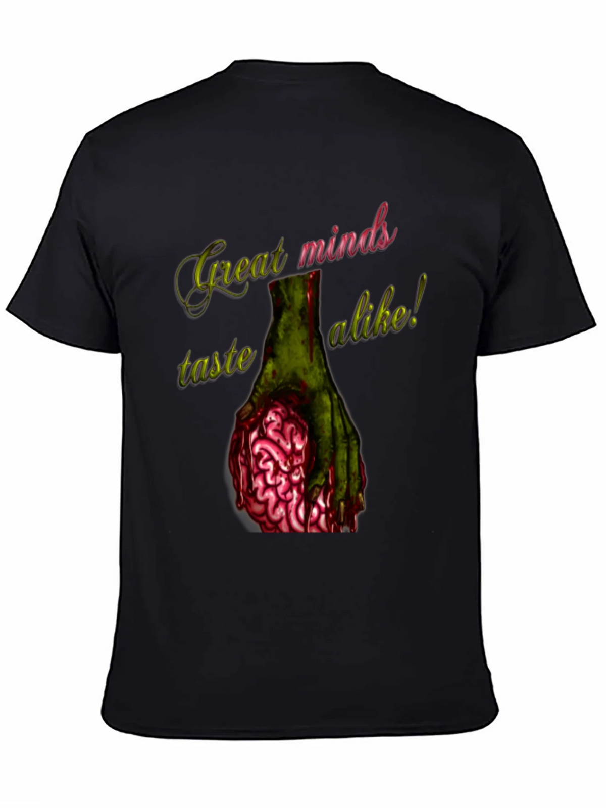 Zombie Brain T-Shirt - Great Minds Taste Alike product image 7