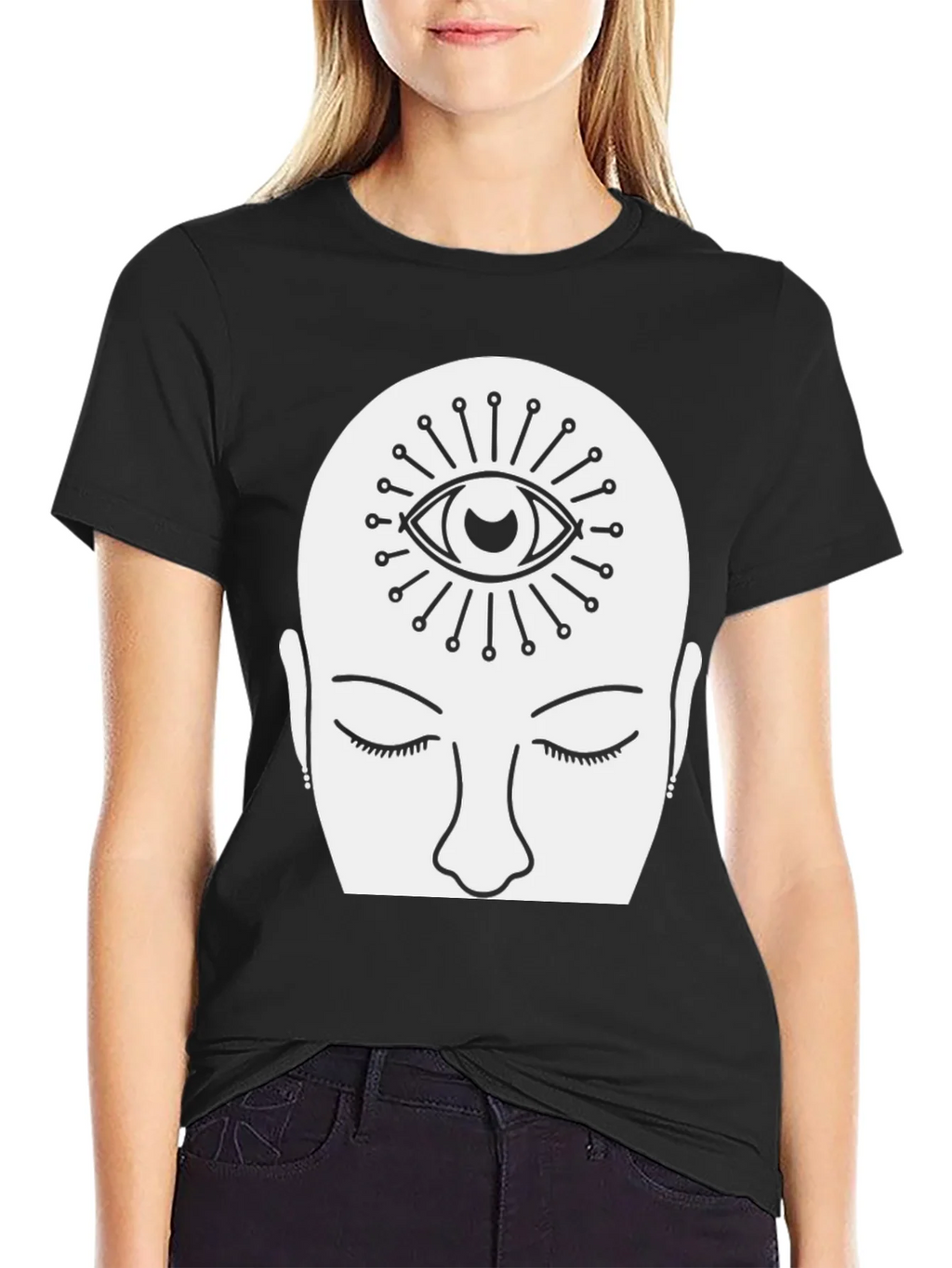 Meditative Mind T-Shirt - Third Eye Chakra product image 5