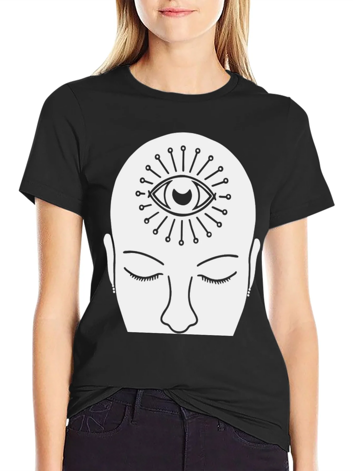 Meditative Mind T-Shirt - Third Eye Chakra product image 5