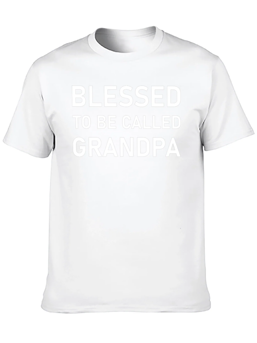 Blessed Grandpa T-Shirt - Black Cotton Tee product image 11