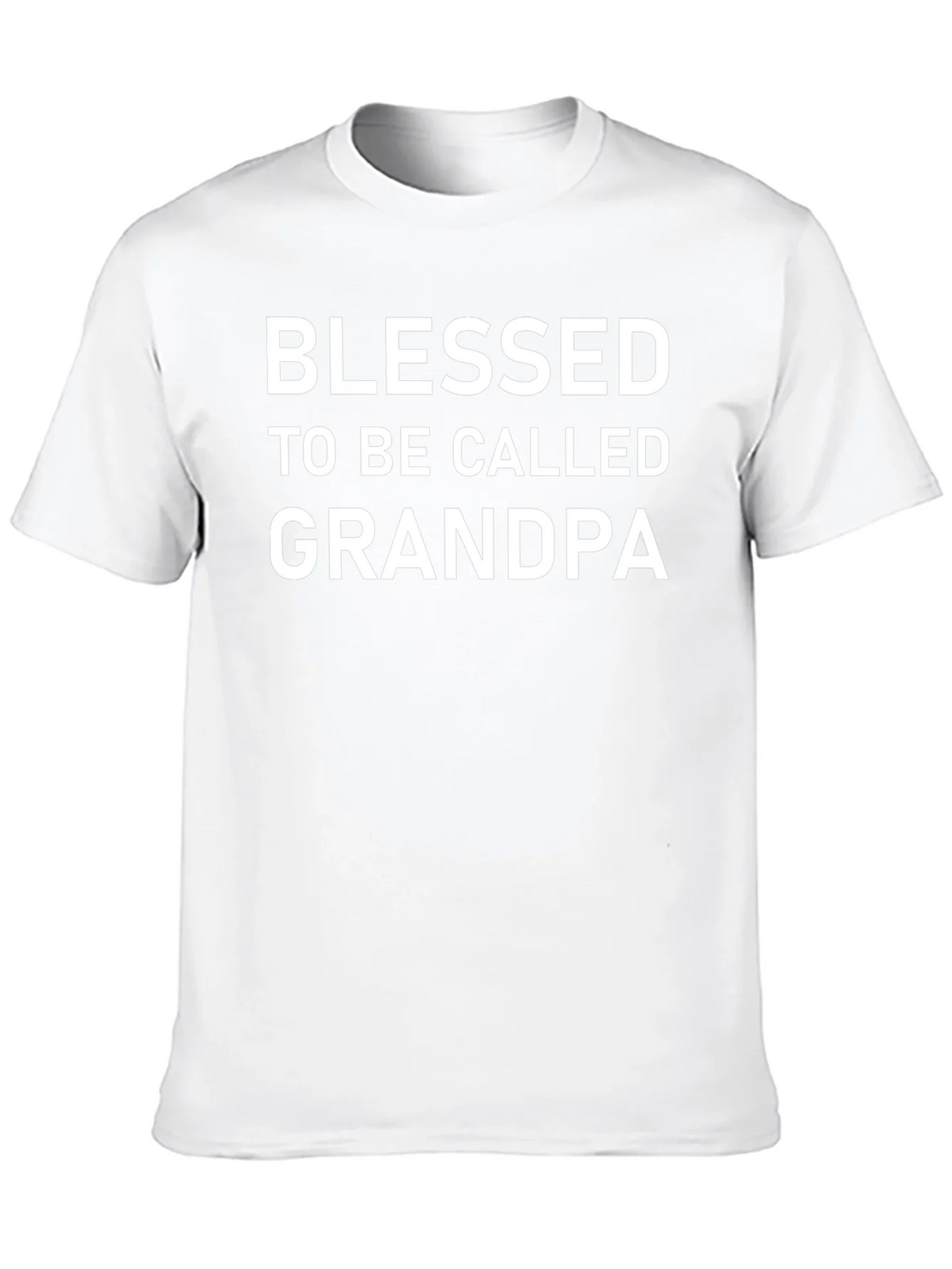 Blessed Grandpa T-Shirt - Black Cotton Tee product image 11