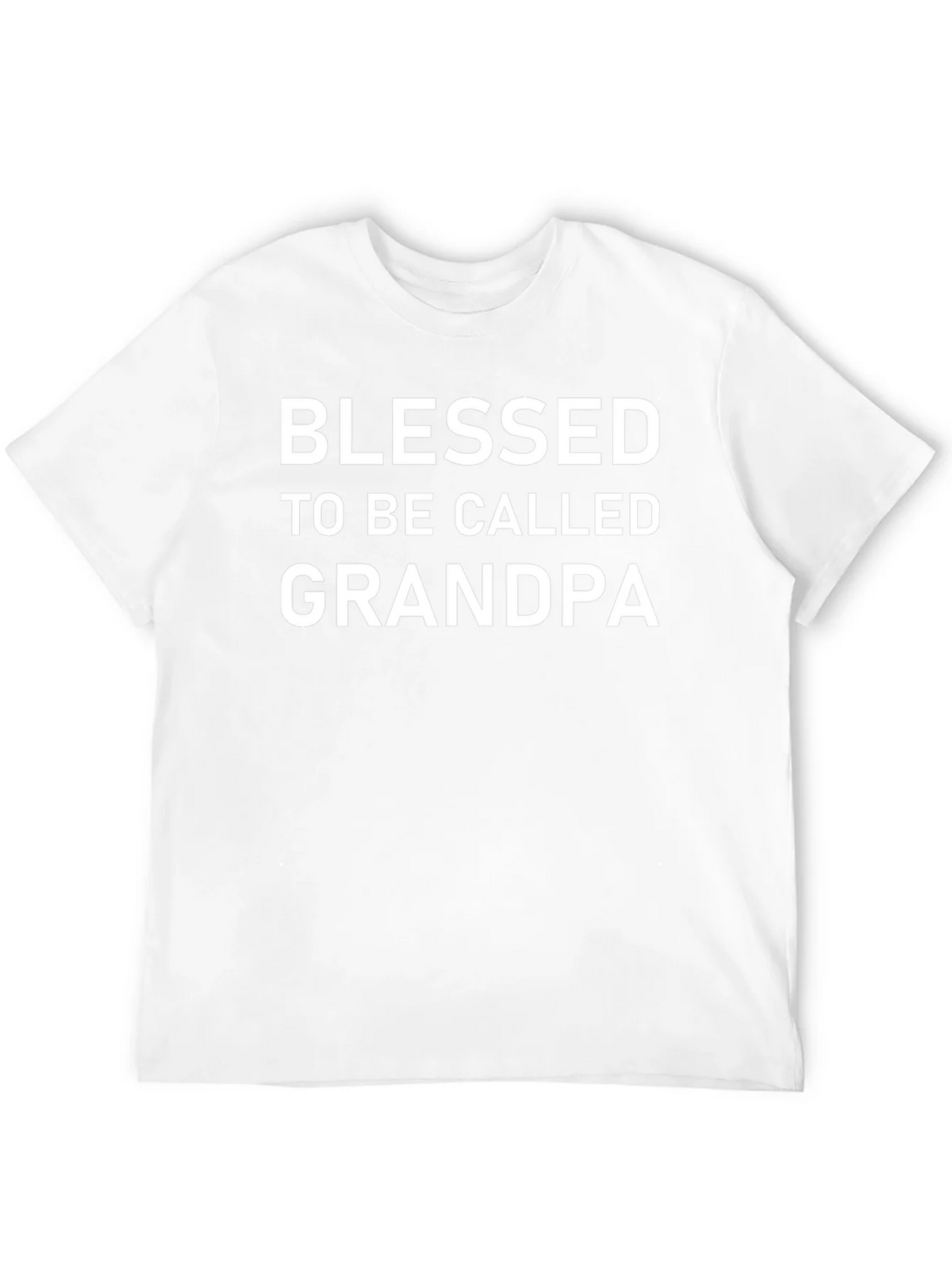 Blessed Grandpa T-Shirt - Black Cotton Tee product image 3