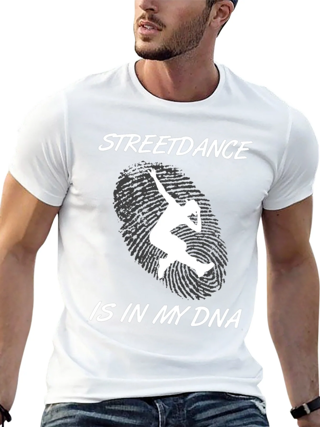 Streetdance DNA Graphic Tee - Black Cotton T-Shirt product image 4