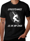 Streetdance DNA Graphic Tee - Black Cotton T-Shirt product image 1