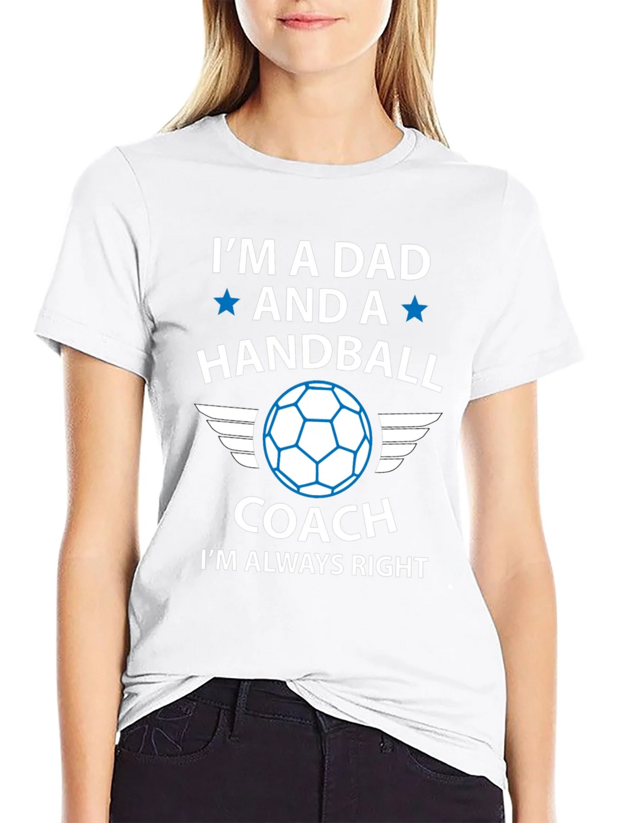 Handball Dad Coach T-Shirt - Always Right! product image 11
