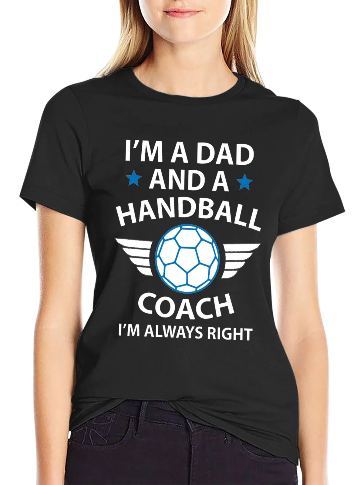 Handball Dad Coach T-Shirt - Always Right! product image 5
