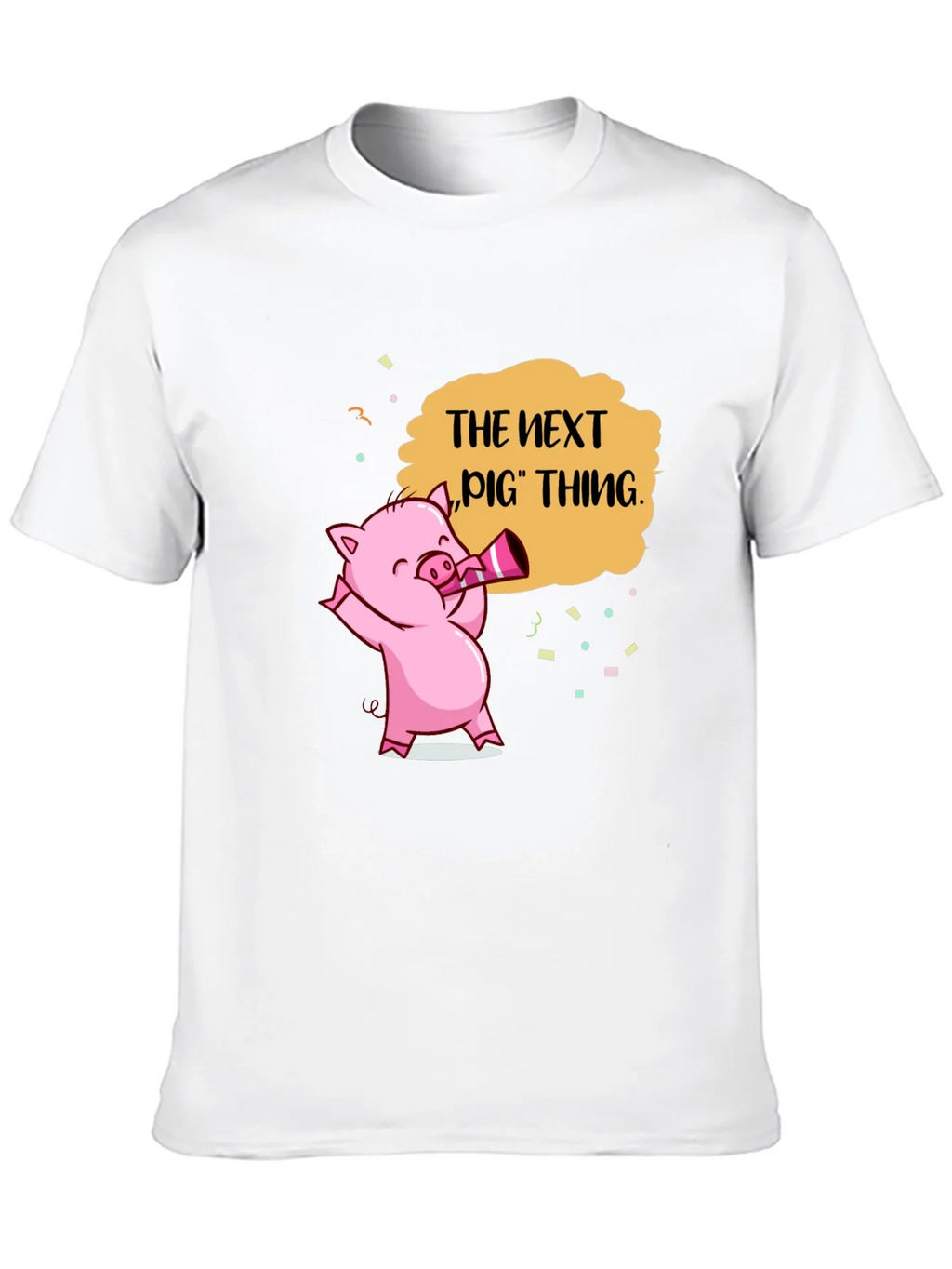 Next Pig Thing Graphic Tee - Black Cotton T-Shirt product image 12