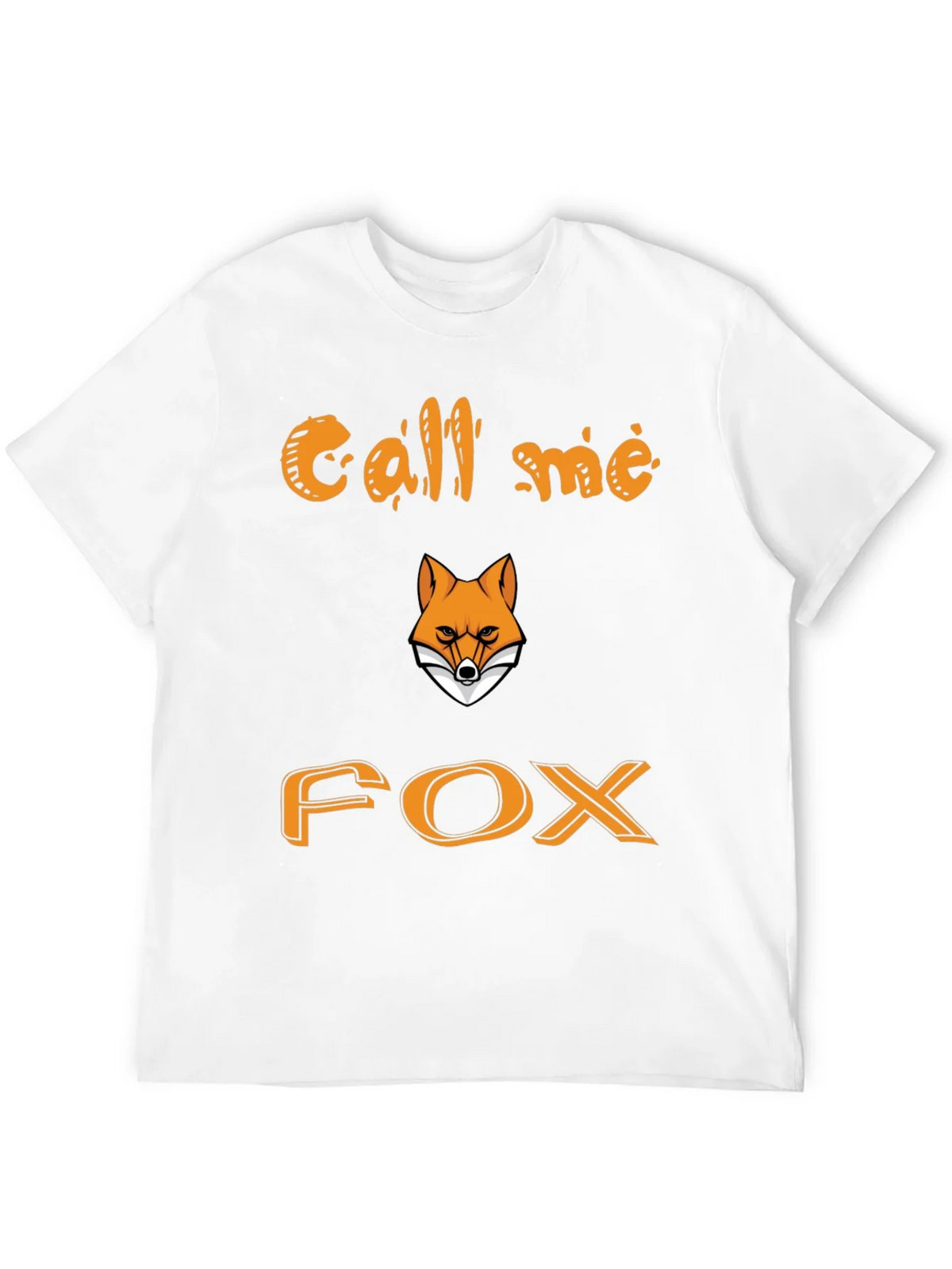 Call Me Fox Graphic Tee - Cool Animal T-Shirt product image 3
