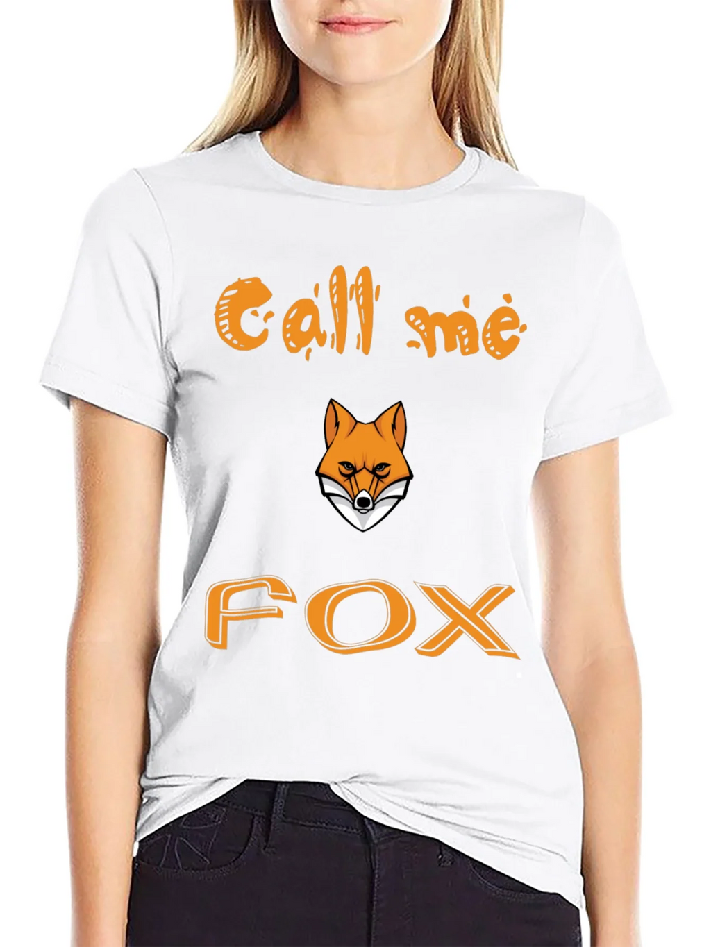 Call Me Fox Graphic Tee - Cool Animal T-Shirt product image 11