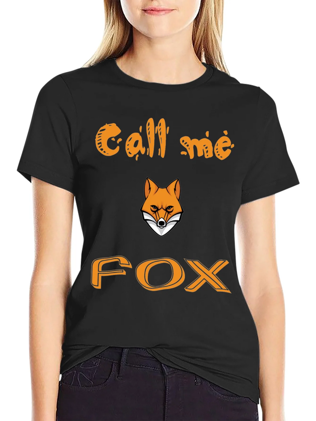 Call Me Fox Graphic Tee - Cool Animal T-Shirt product image 5