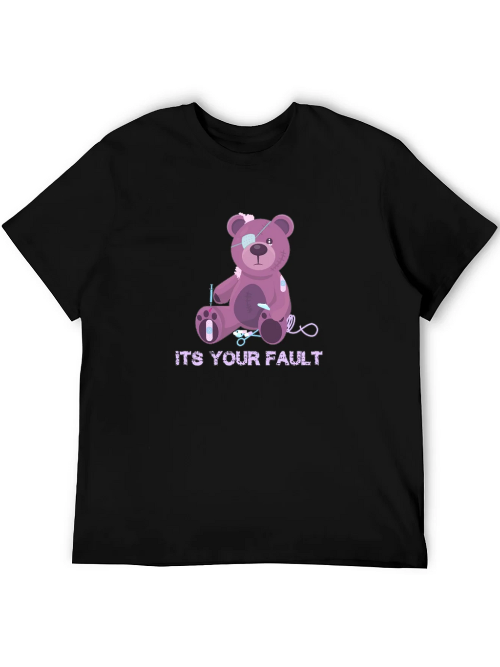 Its Your Fault Teddy Bear T-Shirt product image 8