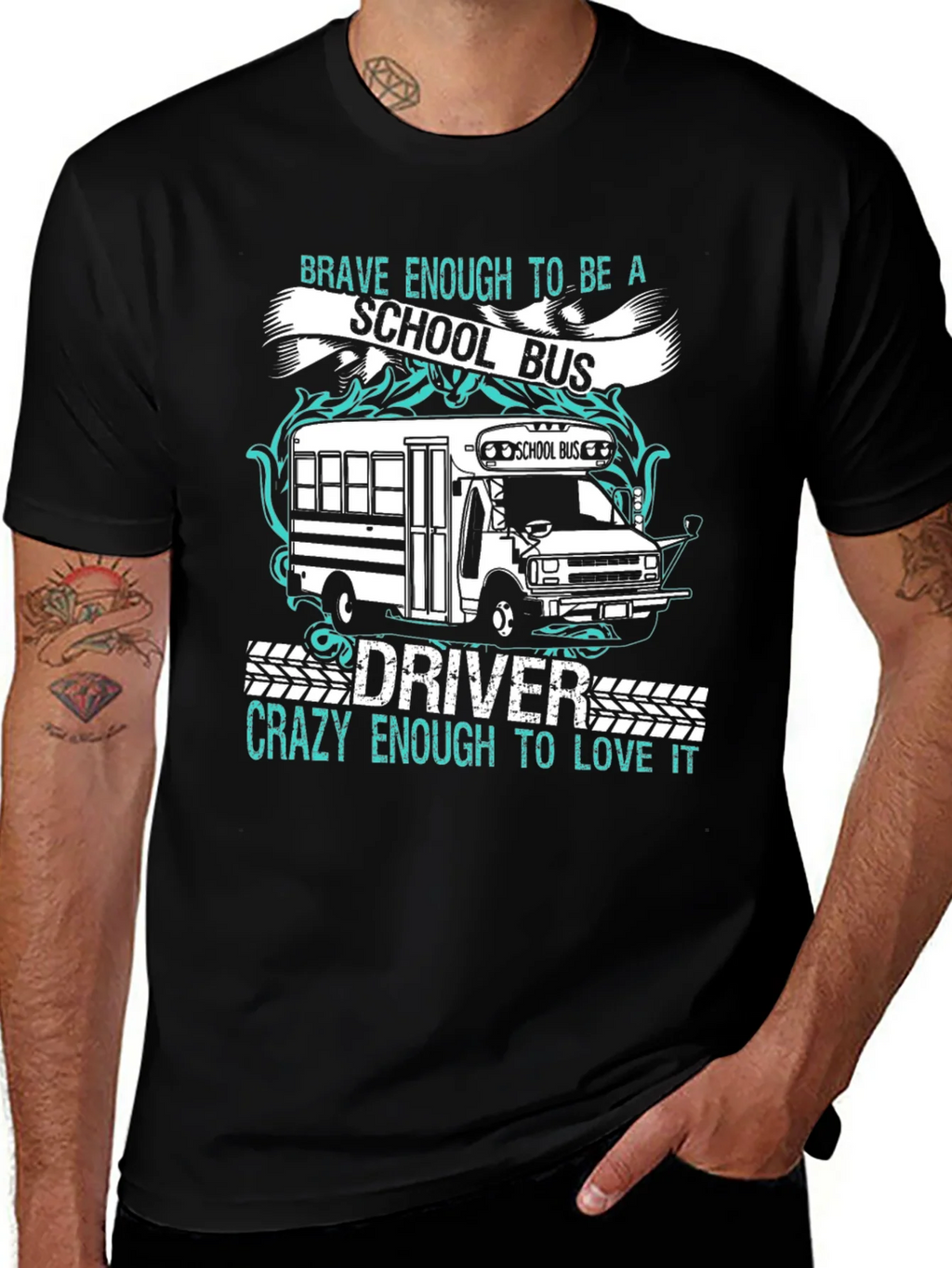 School Bus Driver Graphic T-Shirt product image 1