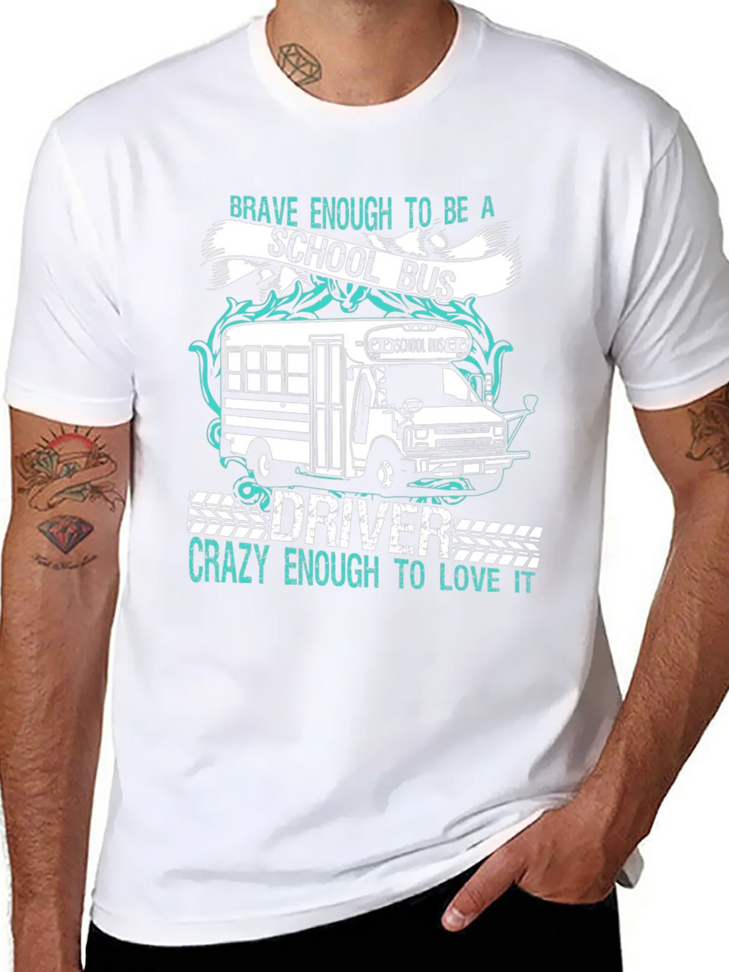 School Bus Driver Graphic T-Shirt product image 10