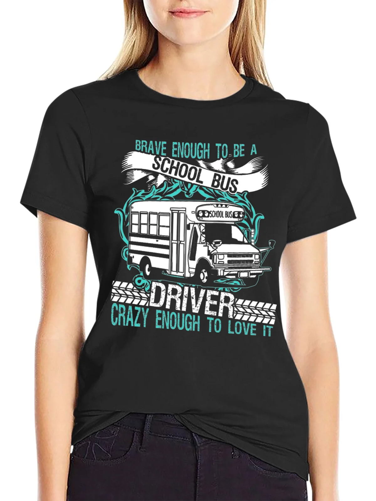 School Bus Driver Graphic T-Shirt product image 5