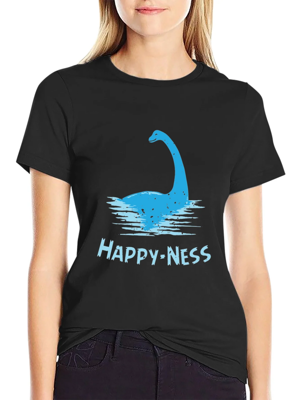 Happy-Ness Loch Ness Monster Graphic Tee product image 5