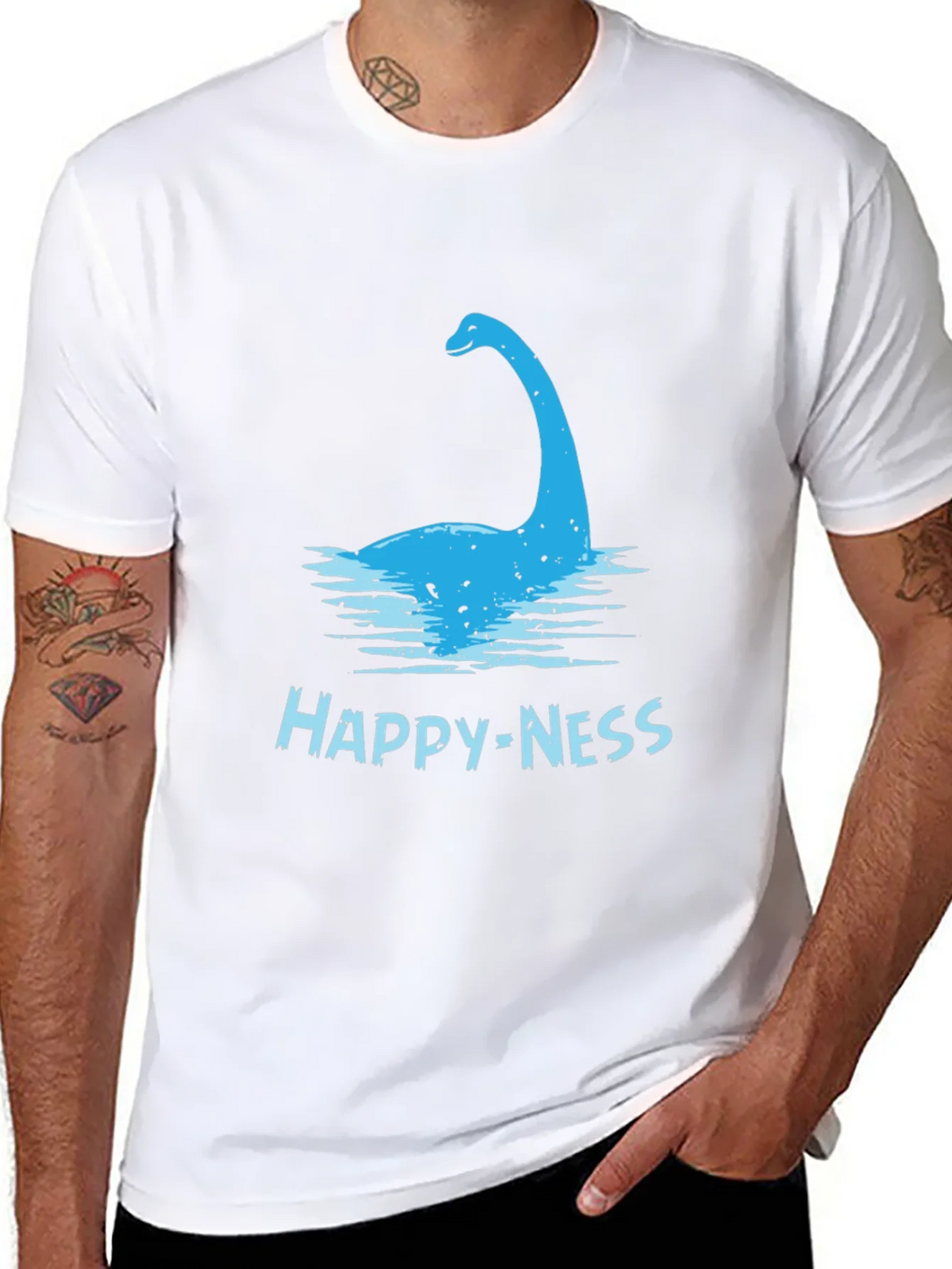 Happy-Ness Loch Ness Monster Graphic Tee product image 10