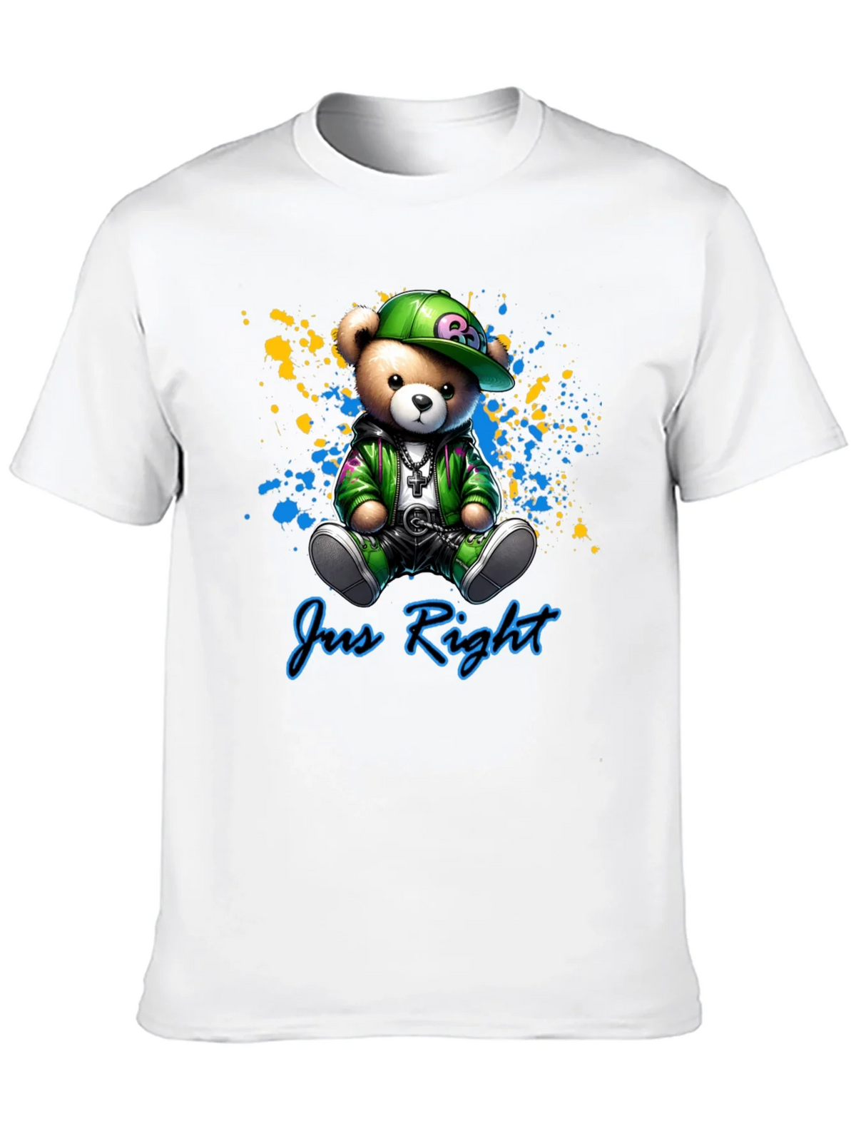 Jus Right Teddy Bear Graphic T-Shirt product image 12