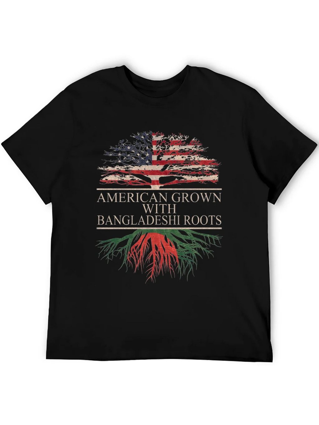 American Grown with Bangladeshi Roots T-Shirt product image 7