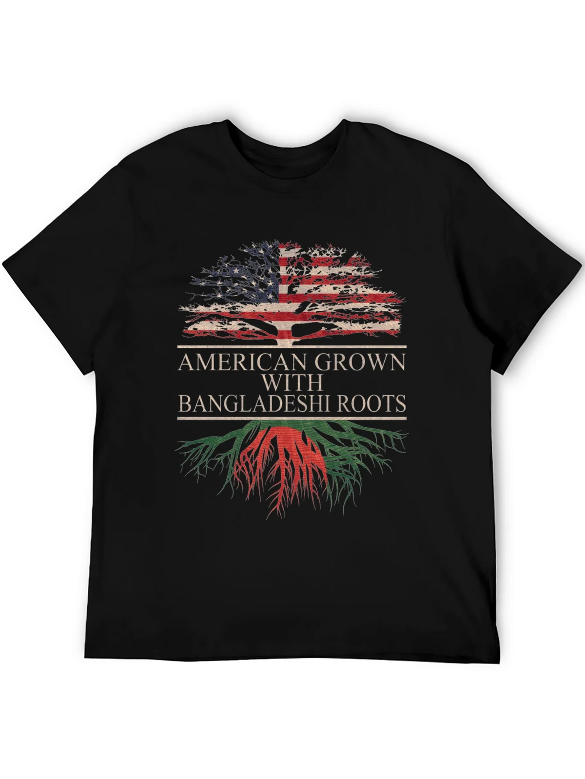 American Grown with Bangladeshi Roots T-Shirt product image 7