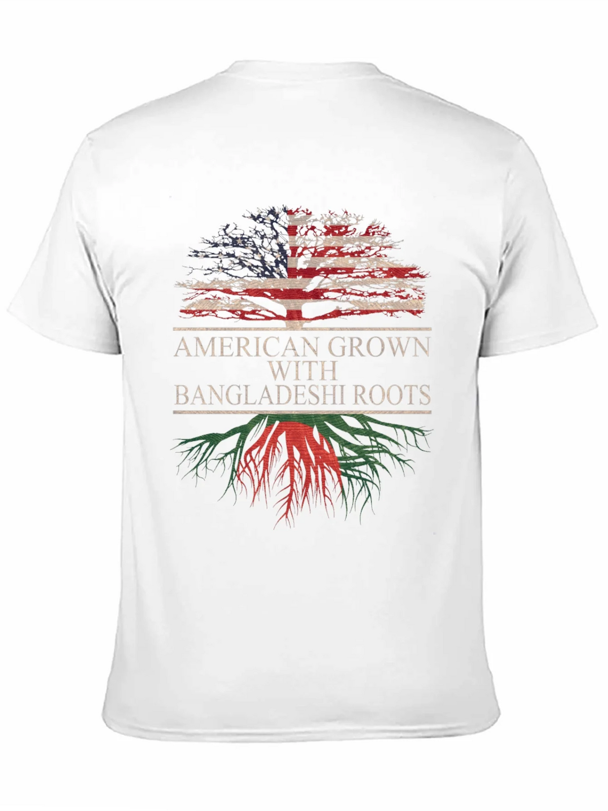 American Grown with Bangladeshi Roots T-Shirt product image 2