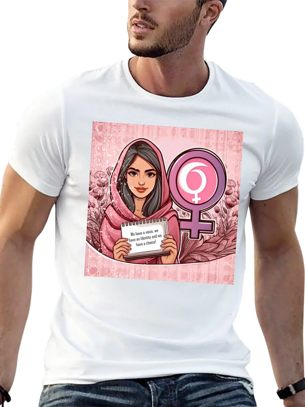 Empowered Womens Rights Graphic T-Shirt product image 4