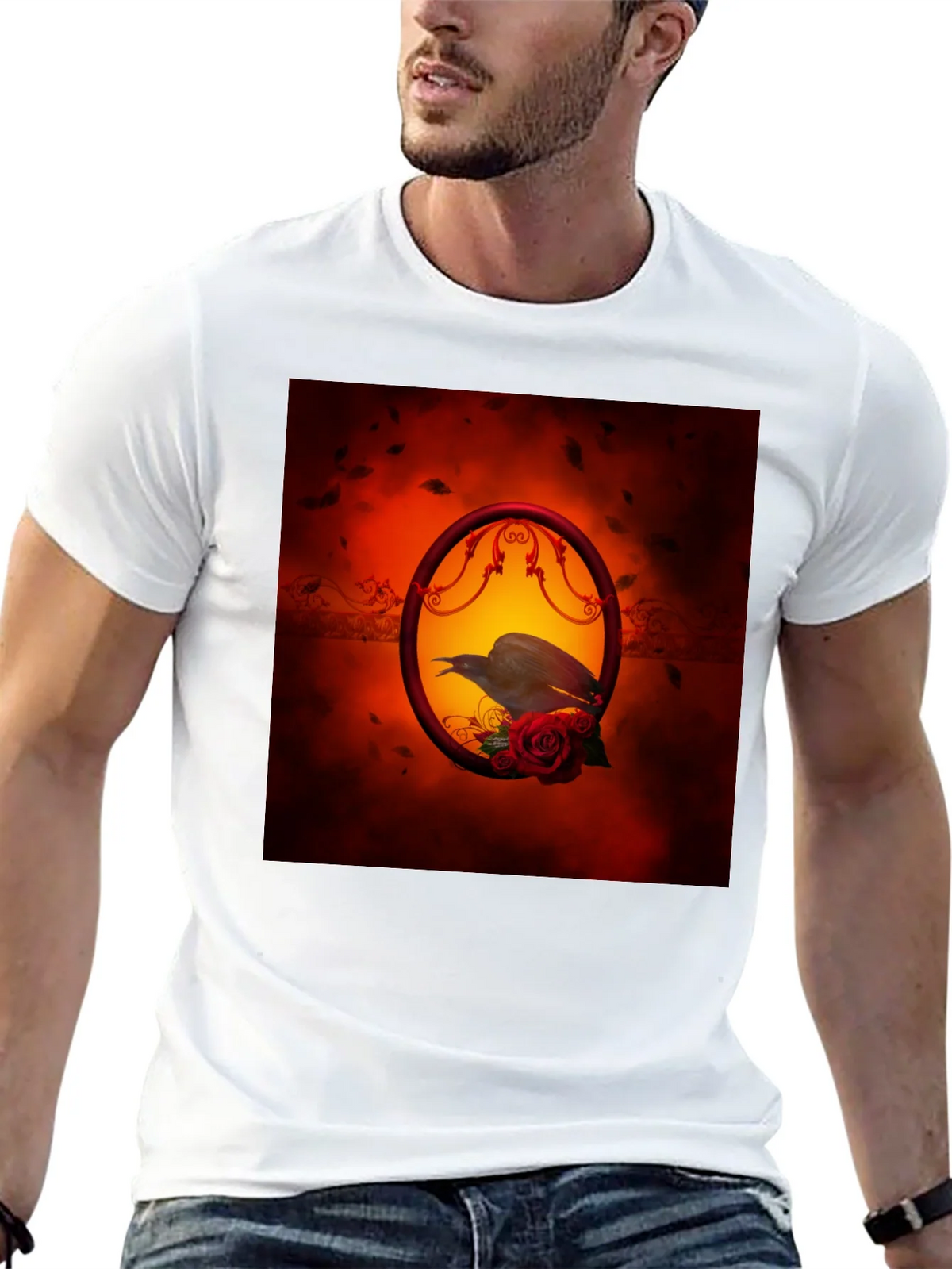 Raven and Rose Graphic Tee product image 4
