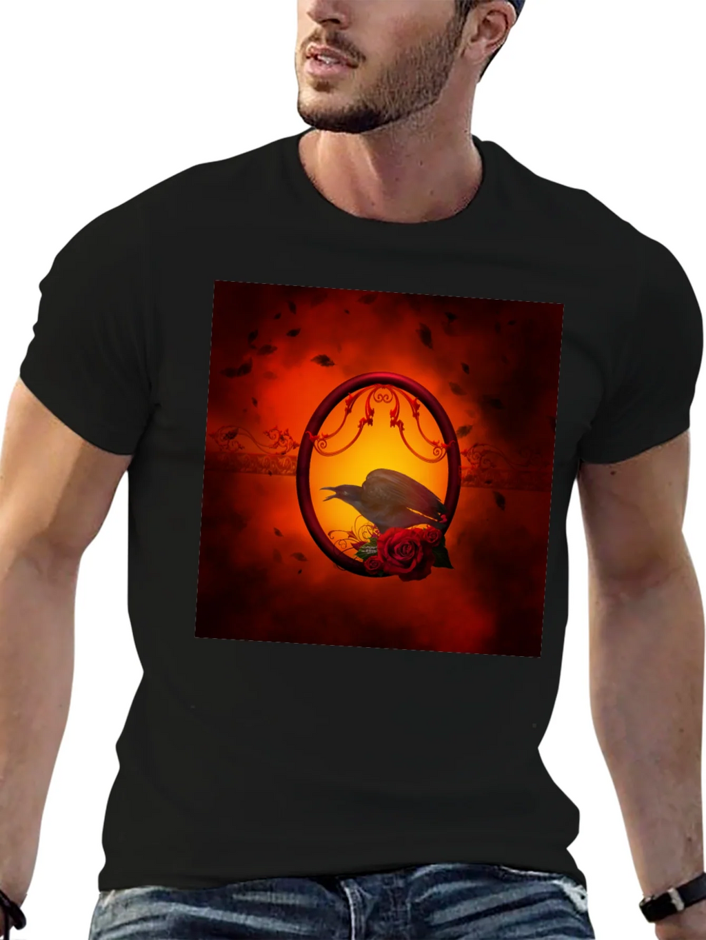 Raven and Rose Graphic Tee product image 9