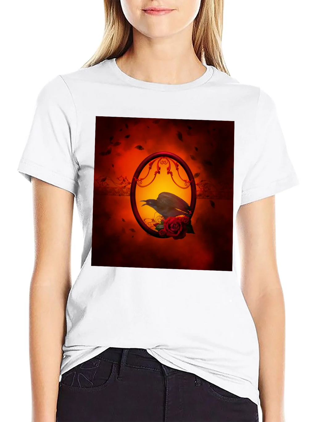 Raven and Rose Graphic Tee product image 11