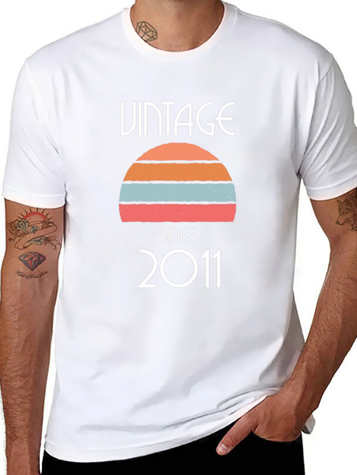 Vintage Since 2011 Graphic Tee product image 10