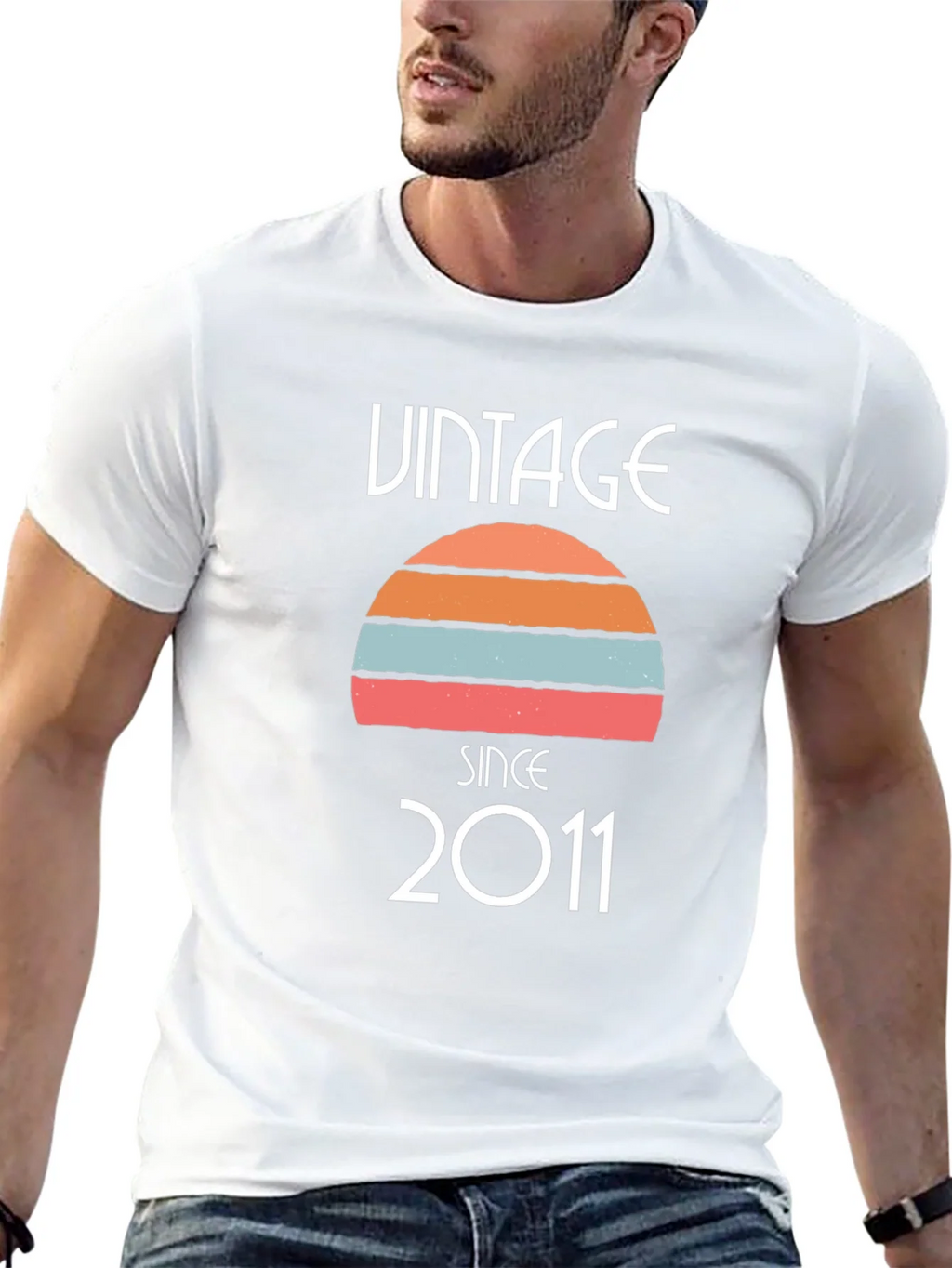 Vintage Since 2011 Graphic Tee product image 4