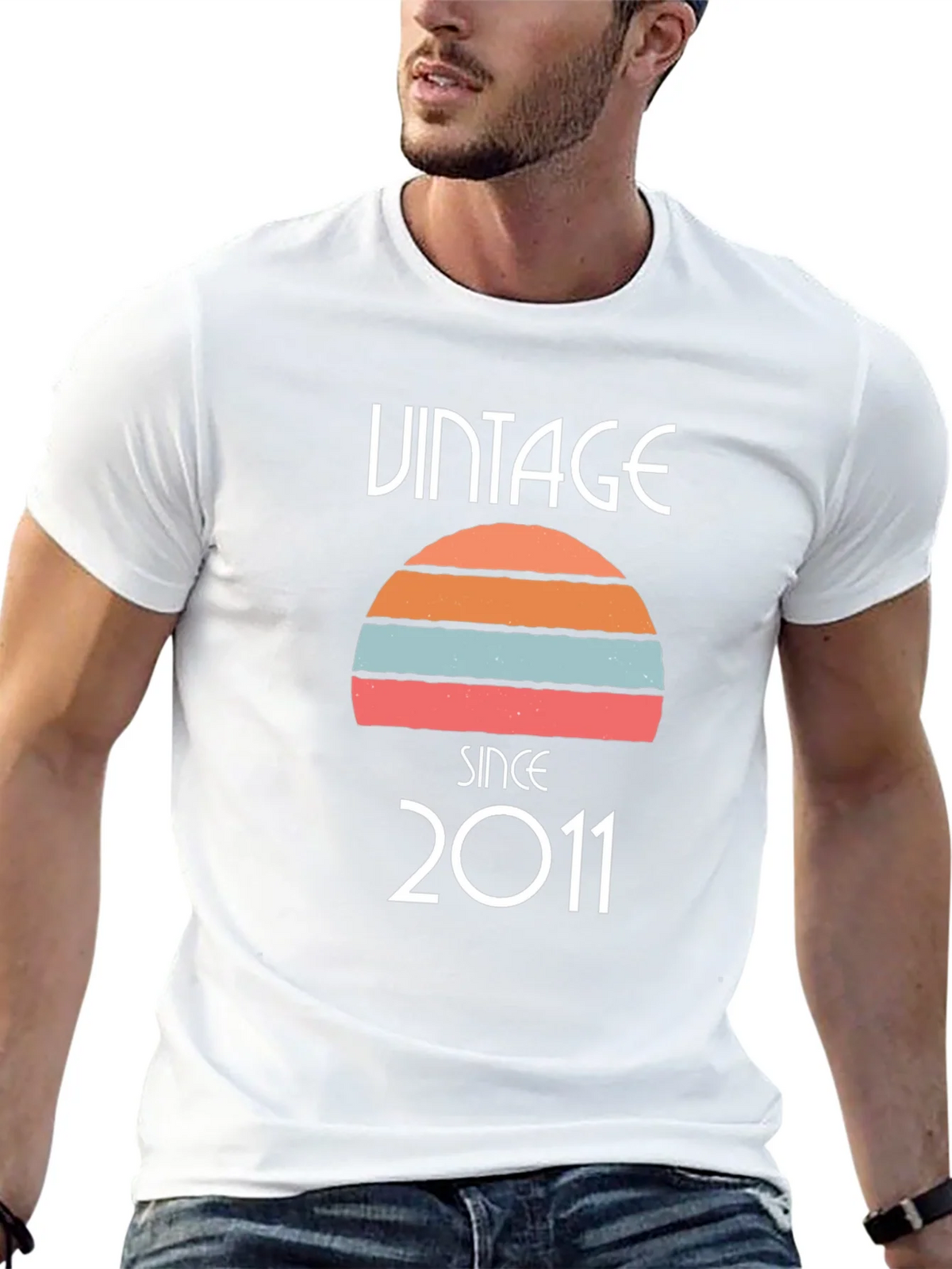 Vintage Since 2011 Graphic Tee product image 4