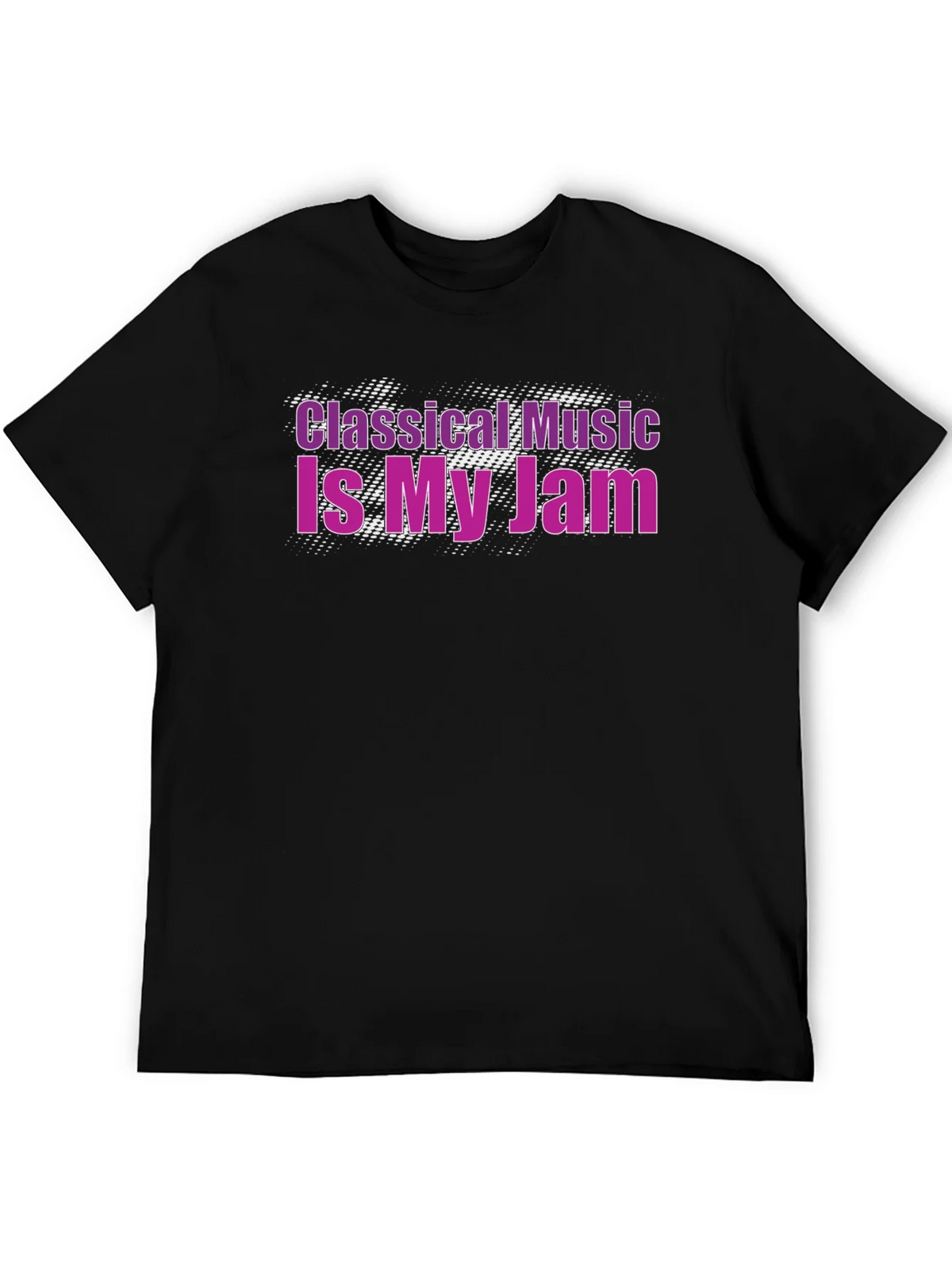 Classical Music Is My Jam Black T-Shirt product image 8