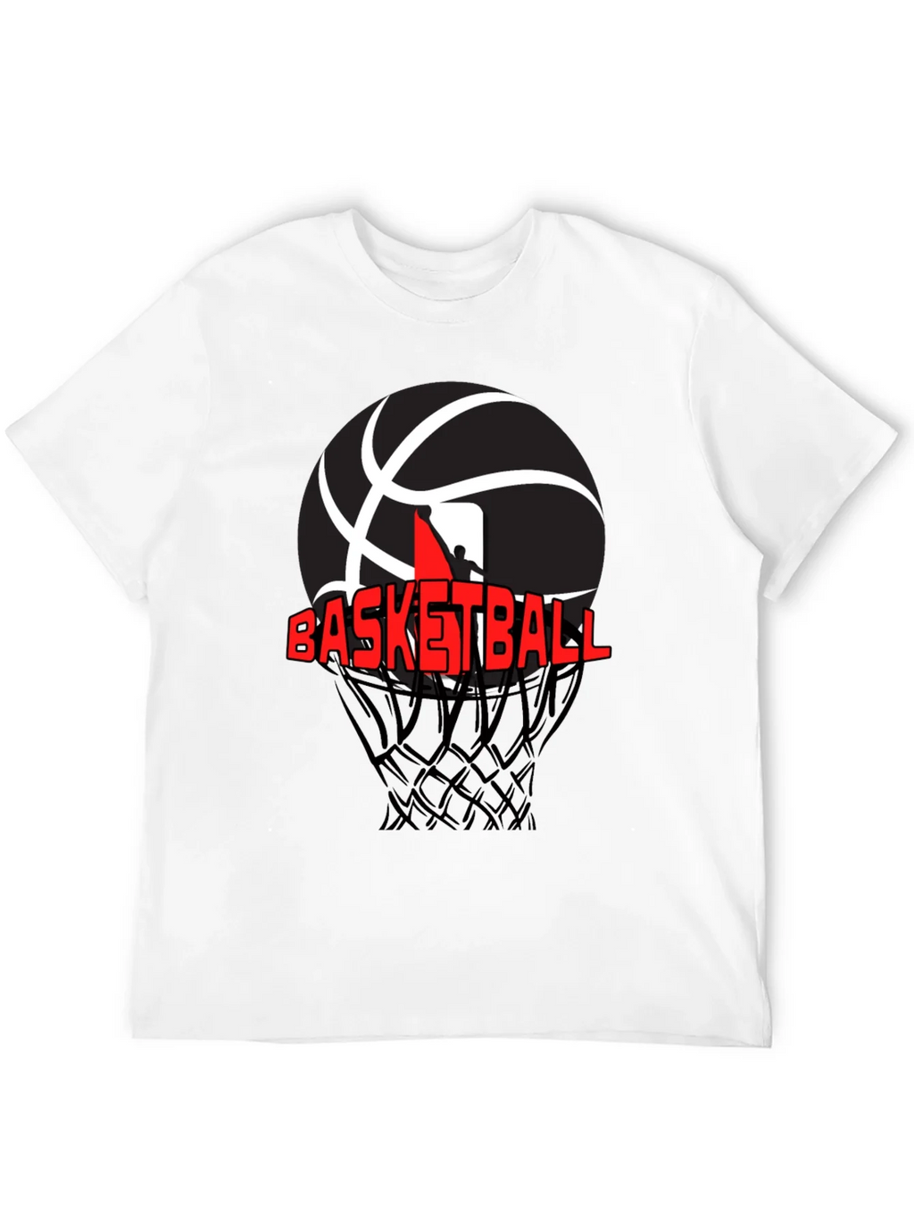 Basketball Graphic T-Shirt - Black product image 3