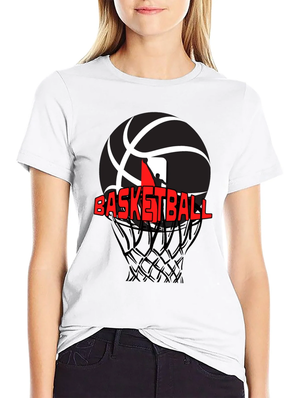 Basketball Graphic T-Shirt - Black product image 11