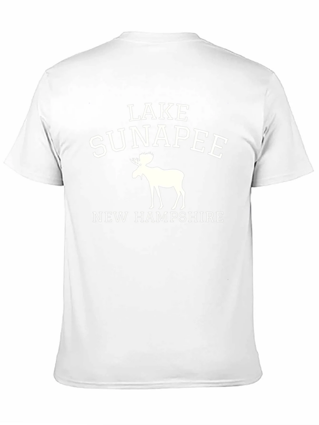 Lake Sunapee New Hampshire Black Graphic Tee product image 2