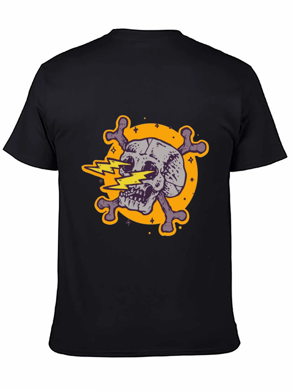 Skull & Crossbones Graphic Tee - Electric Design product image 7